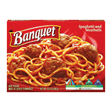 Banquet&nbsp;&nbsp;spaghetti and meatballs Full-Size Picture